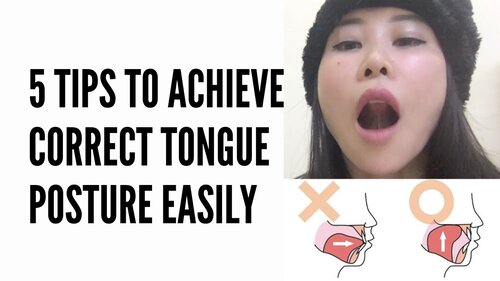 Thumbnail for 'Koko Face Yoga: 5 Tips to Achieve Correct Tongue Posture', providing guidance on how to properly position the tongue for optimal oral health and facial structure.