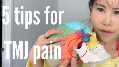 Thumbnail for '5 Tips to Reduce TMJ Pain', offering strategies and exercises to alleviate discomfort associated with temporomandibular joint disorder.