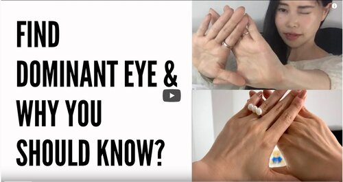 Thumbnail for 'Koko Face Yoga: Find Which Eye Is Your Dominant or Non-Dominant | Why You Should Know for Symmetrical Eyes', explaining how to determine eye dominance and its importance for achieving facial symmetry.