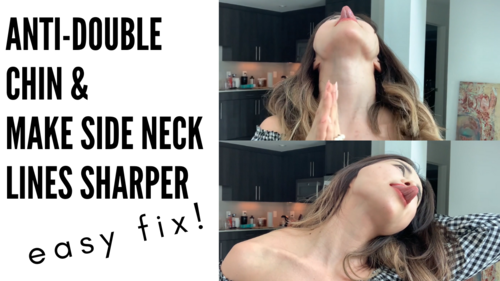 Eliminate Double Chin & Saggy Neck With Face Yoga | Easy Face Exercises For Sharper Neck & Jawline