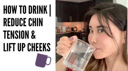 Thumbnail for 'How to Drink by Moving Facial Muscles Correctly', demonstrating the proper use of facial muscles to enhance drinking techniques for health benefits.