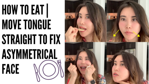 How To Eat | Move Facial Muscles Properly For Reducing Tension In The Chin And Lifting Up The Skin