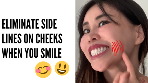 Thumbnail for 'Eliminate Side Lines on Cheeks When Smiling', showing techniques to reduce smile lines for a smoother facial appearance.
