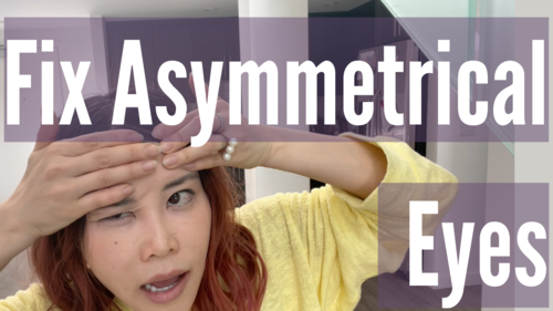 Fix Asymmetrical Eyes