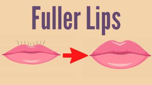 Make fuller lips