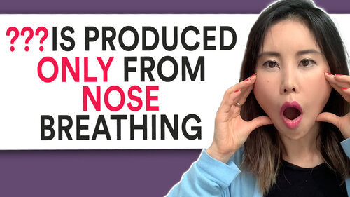 Thumbnail for 'Nose Breathing vs Mouth Breathing', comparing the health benefits and drawbacks of each breathing method for overall wellness and facial structure.