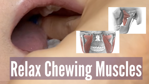 Thumbnail for '4 Chewing Muscles To Relax', highlighting specific facial muscles involved in chewing and techniques to relax them for reducing tension and discomfort.