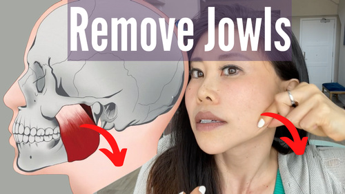 Thumbnail for 'Remove Jowls', showcasing facial exercises and techniques aimed at reducing the appearance of sagging skin along the jawline.