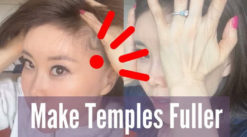 Thumbnail for 'The BEST Exercises Tips To Make Temples Fuller' showing visuals or demonstrations of top facial exercises for enhancing temple fullness.