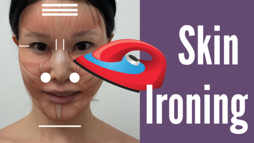 Thumbnail for 'Skin Ironing | How to Iron the Skin', introducing techniques to smooth out wrinkles for a youthful complexion.