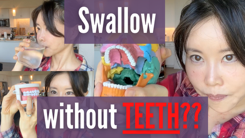 Can You Swallow Without Teeth Contact