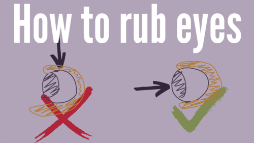Thumbnail for 'How to Properly Rub the Eyes', sharing safe techniques to avoid damage while relieving discomfort.