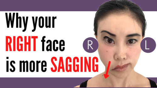 Why Your Left Side Face Is More Sagging – Koko Face Yoga