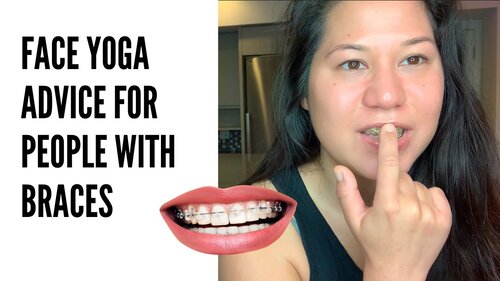 Thumbnail for 'Koko Face Yoga: 5 Warnings to Face Yogis with Braces', highlighting important precautions and tips for practicing face yoga safely and effectively while wearing orthodontic braces.