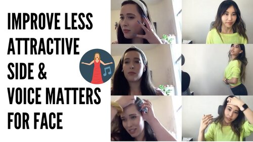 Face Yoga Mini Session With Opera Singer! | Fix Less Good Looking Side | Voice Matters For Face
