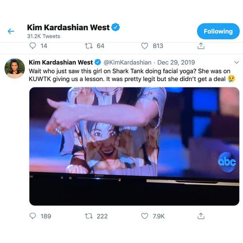 Kim Tweet